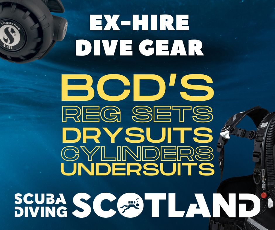 Ex-hire dive gear now available