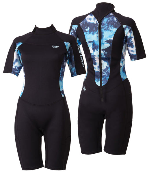 TUSA SPORT UA5306 2mm Shorty Wetsuit Ladies