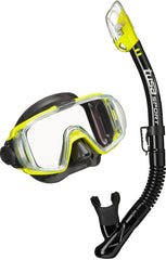 TUSA SPORT UC3125 Mask and Snorkel Set ADULT Black Series